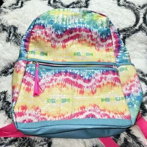 Wonder Nation Tie Dye Sequin Backpack